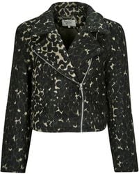 Jdy - Jacket Tennessee Leo Biker Jacket Otw Qiq - Lyst