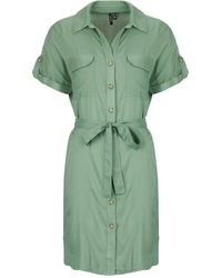 Vero Moda - Dress Vmbumpy Ss Short - Lyst