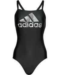 adidas - Swimsuits Big Logo Suit - Lyst