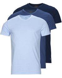 Polo Ralph Lauren - T Shirt 3 Pack Crew Undershirt - Lyst