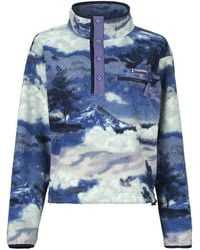 Columbia - Fleece Jacket Helvetia Ii Printed Cropped Half Snap Fleece - Lyst