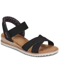 Skechers - Flat Sandals Desert Kiss Golden Lily - Lyst