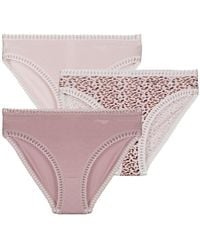 Sloggi - Knickers/panties Go Crush High Leg Pack De 3 - Lyst