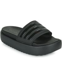 adidas - Tap-dancing Adilette Platform - Lyst