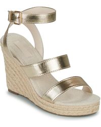 ONLY - Wedge Sandals Onlamelia-16 Wedge Sandal Foil - Lyst