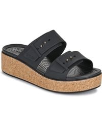 Crocs™ - Sandals Brooklyn Cork Buckle - Lyst
