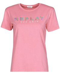 Replay - W3318c T Shirt - Lyst