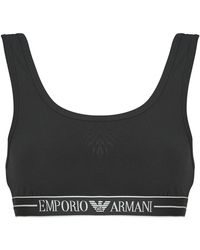 Emporio Armani - Sports Bras Everyday Cotton Bra - Lyst