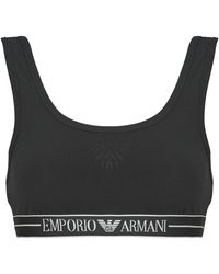 Emporio Armani - Sports Bras Everyday Cotton Bra - Lyst