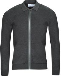 SELECTED - Cardigans Slhtoronto Ls Knit Zip Up Shirt - Lyst