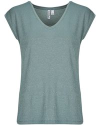 Pieces - T Shirt Pcbillo Tee Lurex Stripes - Lyst