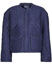 ONLY - Jacket Onlhallie Quilted Dnm - Lyst