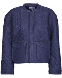 ONLY - Jacket Onlhallie Quilted Dnm - Lyst