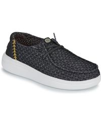 HEYDUDE - Slip-ons (shoes) Wendy Rise Perf Canvas - Lyst