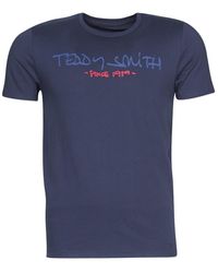Teddy Smith Ticlass T Shirt - Blue