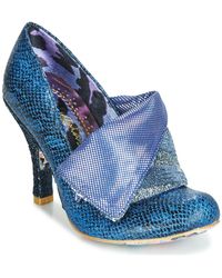 Irregular Choice Flick Flack Women's Court Shoes In Multicolour - Blue
