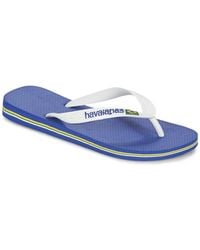 Havaianas - Brasil Logo Flip Flops / Sandals (shoes) - Lyst