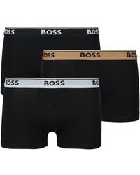 BOSS - Boxer Shorts Trunk 3p Power - Lyst