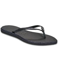 Havaianas - Flip Flops / Sandals (shoes) Slim Point Glitter - Lyst