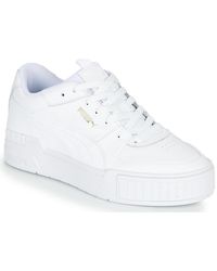 womens white puma trainers
