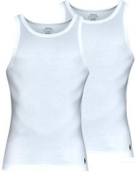 Polo Ralph Lauren - Tops / Sleeveless T-shirts Classic Tank 2 Pack - Lyst
