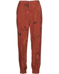 Desigual Camotiger Trousers - Red