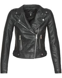 Vero Moda - Vmkerriultra Leather Jacket - Lyst