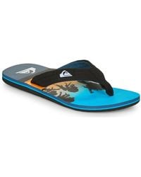 Quiksilver Molokai Layback Flip Flops / Sandals (shoes) - Blue