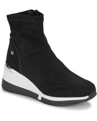 Xti - Shoes (high-top Trainers) 142645-black - Lyst