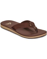 Quiksilver - Flip Flops / Sandals (shoes) Carver Nubuck - Lyst