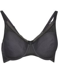 Triumph - Infinite Sensation Women's Minimiser Bras In Black - Lyst