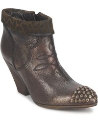Strategia Ailla Low Boots - Brown