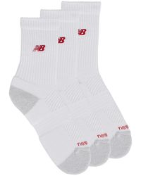 New Balance - Sports Socks Active Premium Crew 3 Pack - Lyst