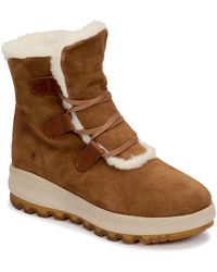 Casual Attitude Nareigne Snow Boots - Brown