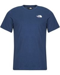 The North Face - T Shirt S/s Box Nse Tee - Lyst