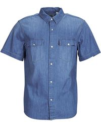 Levi's - Short Sleeved Shirt Ss Relaxed Fit Western - Lyst