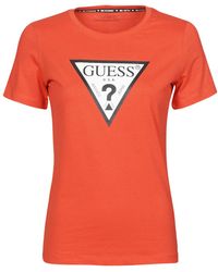 guess t shirt womens uk