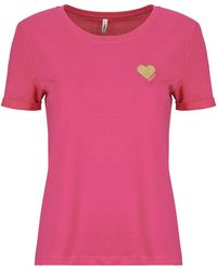 ONLY - T Shirt Onlkita Life - Lyst