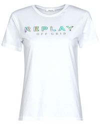 Replay - W3318c T Shirt - Lyst