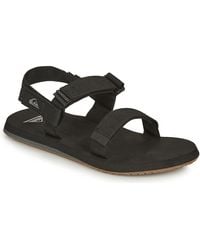 Quiksilver Monkey Caged Flip Flops / Sandals (shoes) - Black