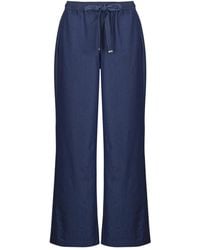 ONLY - Wide Leg / Harem Trousers Onliria Life Mw Chambray Wide - Lyst