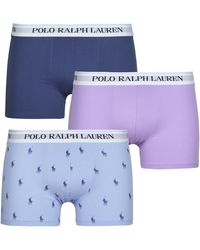 Polo Ralph Lauren - Boxer Shorts Clssic Trunk 3 Pack Trunk - Lyst