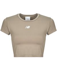 New Balance - T Shirt Nb Harmony Fitted T-shirt - Lyst