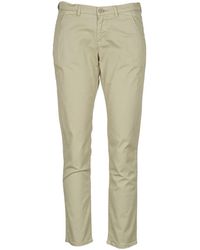 Meltin'pot Marcy Women's Trousers In Beige - Natural
