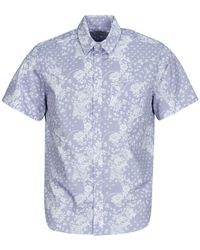 Guess - Short Sleeved Shirt Ss Reg Pkt Collar Shirt - Lyst
