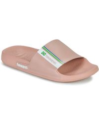 Havaianas - Slide Brasil Flip Flops / Sandals (shoes) - Lyst