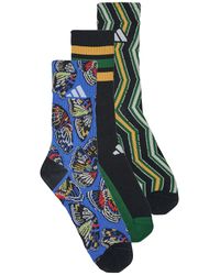 adidas - Socks Farm 3 Pairs Per Pack Socks - Lyst