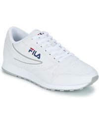 fila trainers nude