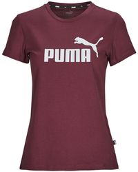 PUMA - T Shirt Ess Logo Tee (s) - Lyst