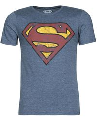 Yurban - Superman Logo Vintage T Shirt - Lyst